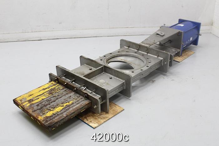 Used North Port Valve 18" Air Operated Thru Gate Valve #42000