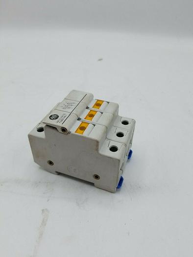 Used Allen-Bradley 1492-FB3C30L Ser.A Fuse Holder