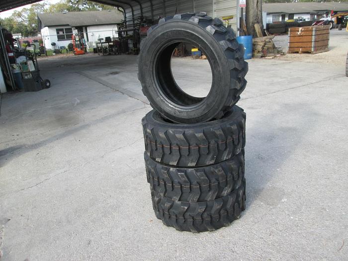 Road Warrior Skid Steer Tires 10-16.5 (New)