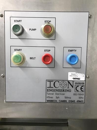 Used ICON ENGINEERING SANTISING CONVEYOR