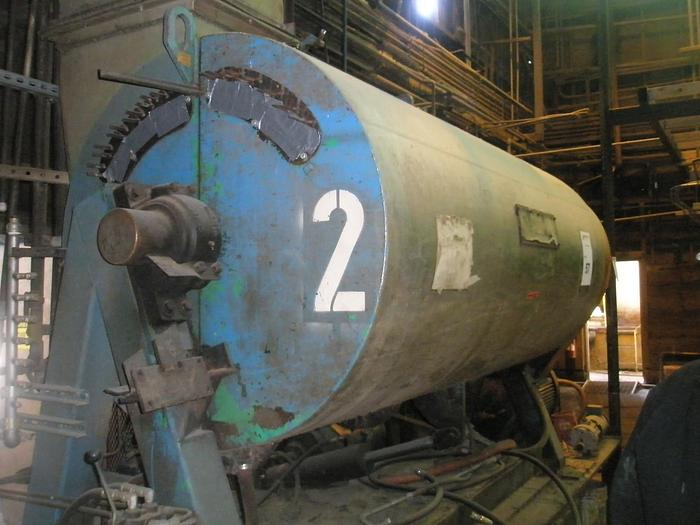 Used Mixer, Turbulizer, Con-vey Systems, S/st, Jkt, 125 HP, (2) #L737890