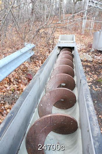 Used Thomas Conveyor Co 36' Mild Steel Screw, 16" Diameter #24700