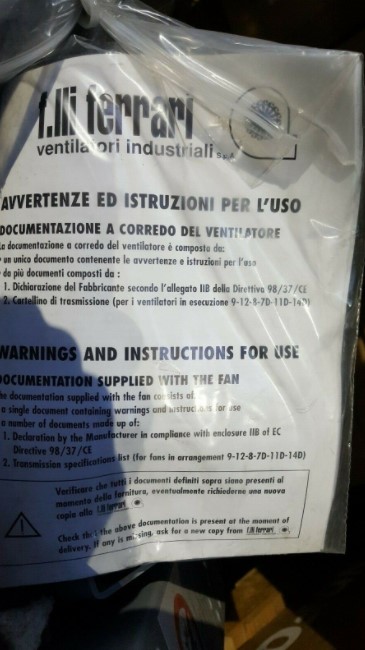 Used F.LLI FR 251 N1S/1RD270 VRPI RD270 FR0251N01YG01S (RBD8.2)