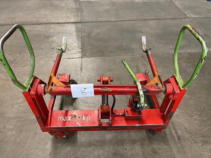 Gebraucht Transportwägen für Kettbäume und Warenbäume