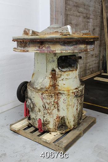 Used Beloit Model 3396 Shark Pulper Drive, Stainless Steel Rotor #40678