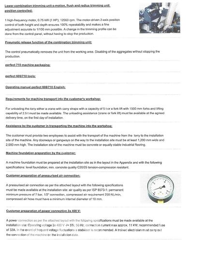 Used Felder Format Perfect 710 Edgebander