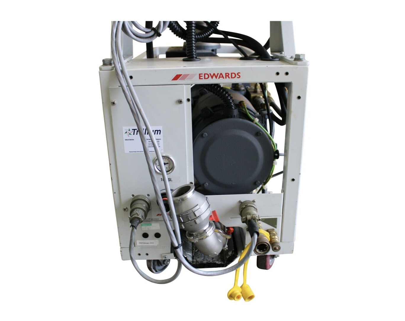 Used EDWARDS WATER COOLER MOTOR D 112M AND D 90L WITH HOFFMAN CONTROL UNIT