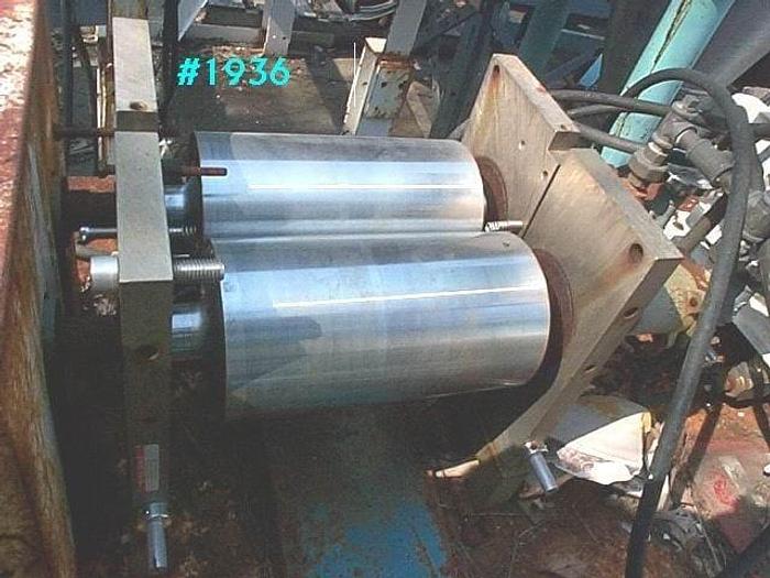 Used 5 IN. X 9 IN. DOUBLE DRUM DRYER – CHROME PLATED