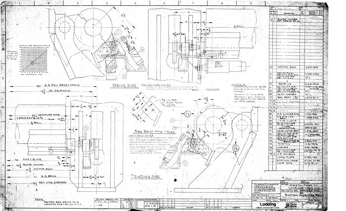 Used Voith  Calender, 2-Roll, 94" Face, 24" Dia Top Roll Heated, 15.7" Dia Bottom Roll Controlled Crown, Air Bag Loading, 1000 Pli, * Pm 3 * #17611