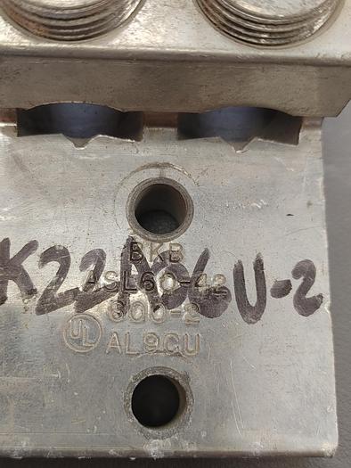 Parts Only BKB Terminal 4 Lug ASL60-42 600-2 AL9CU(110)