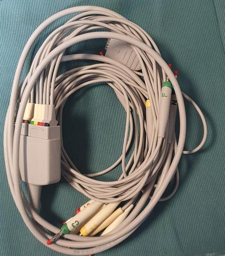 Gebraucht GE MAC 1600 EKG Gerät Elektrokardiograph auf Trolley