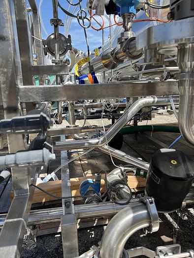 Used CIP, 2-Tank, (2) 185 Gallon Tanks, Sani-Matic, 316L Stainless Steel #S744634