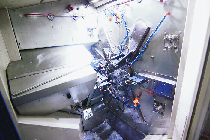 Used 2016 TORNOS MULTISWISS 6X14 MULTISPINDLE AUTOMATIC LATHE WITH PARALLEL NUMERICAL CONTROL