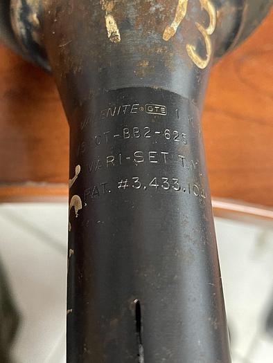 Used USED-VALENITE V50CT-BB2-625 CAT 50 VARI-SET BORING BAR.