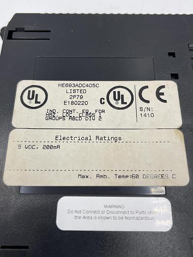 Used Ge HE693ADC405C