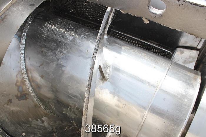 Used Dupps 3624B Dewatering Screw Press #38565