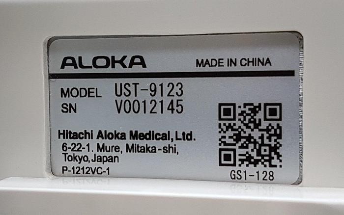 Gebraucht Aloka Convex Sonde 2.0-6.0 MHz UST-9123 Abdomen allgemeine Bereiche
