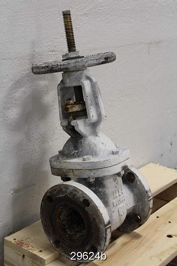 Used Powell 3" Hand Operated Outside Stem And Yoke Gate Valve #29624