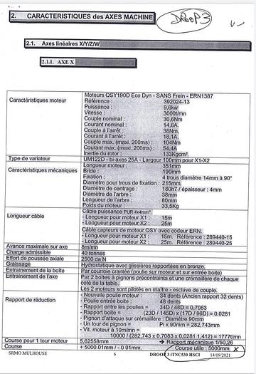 Refurbished DROOP & REIN RETROFITTED 2019 WITH HEIDENHEIN 530 DROOP 3