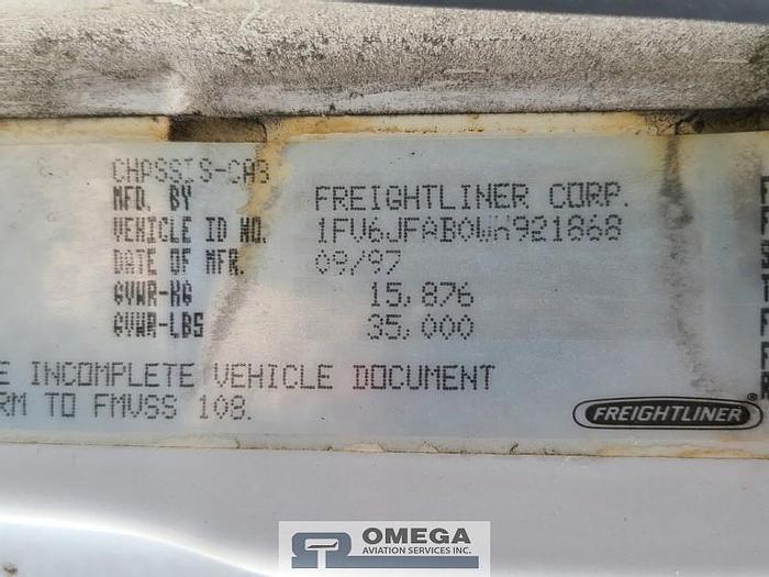 Used 1997 FMC LMD2000 Aircraft Deicer (2,000 total gallon tank cap)