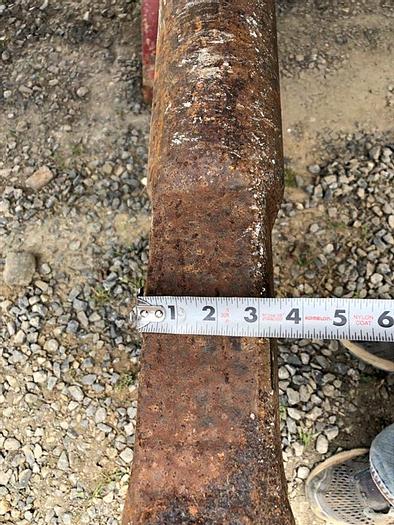 Used 13'-10" L x 3-7/8" to 4-5/16" OD Drill Stem