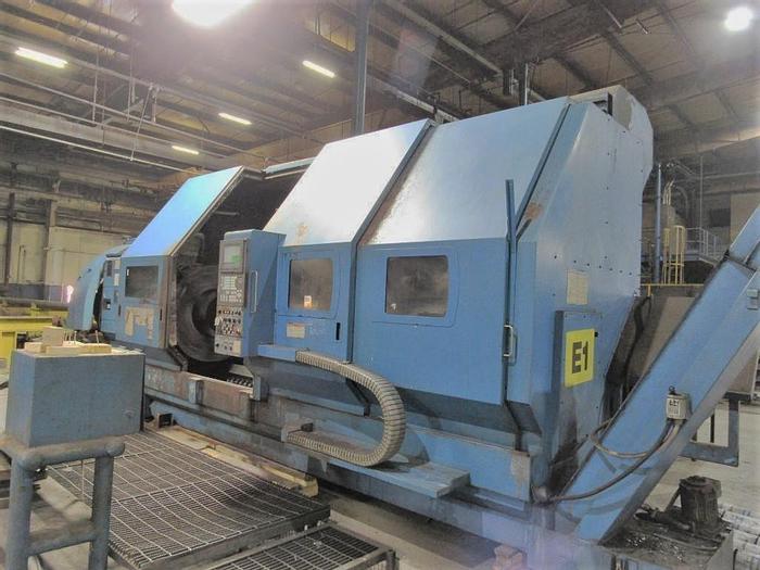 Used 2002 Mazak Slant Turn 80NR 21.25" Bore