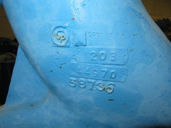 Unused Goulds Pump model 3175S i-Frame size 8×8-12 with base and motor, Unused #44666