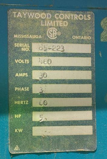 Used FP-42: Used 21 cu. ft. Filter Press