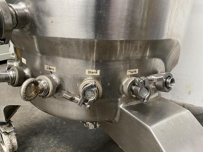 Used Applikon 250 Liter Jacketed Reactor 45 PSI @ 300° F