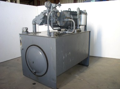 Used 20 HP Vickers Tank Mounted Hydraulic Unit