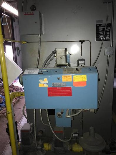 Used 165 HP Bryan Flexible Tube 50 PSI Steam Boiler 1988 Model RV550-W-FDG