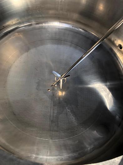 Used 1,600 GALLON MUELLER PRESSURE TANK – 316 S/S – JACKETED (#9637)