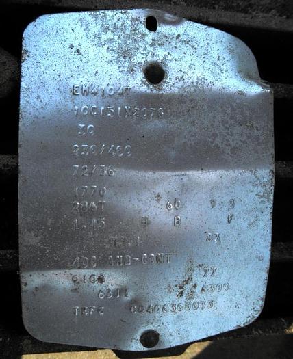 Used Pump, Piston, Myers, Mdl D50-12, Triplex, 30 HP, #S741242