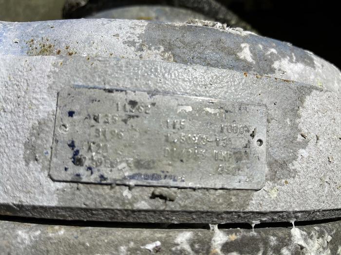 Used GOULDS 3196MTX 1.50 X 3 - 13  CENTRIFUGAL PUMP WITH 15 HP MOTOR