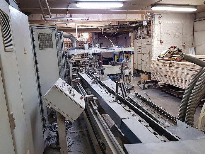 Used 2000 Dieffenbacher Finger jointing system Finger jointing system MEGA 500