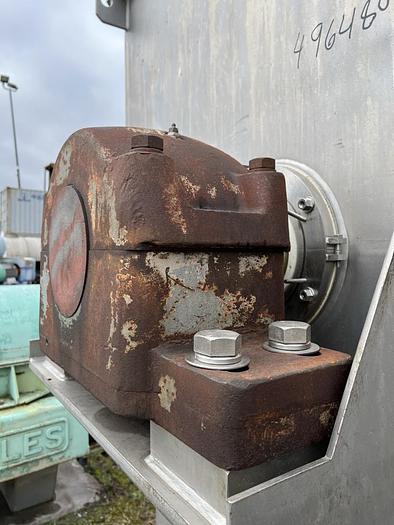 Used 250 CU. FT. RIBBON BLENDER - T316 S/S - 75 HP