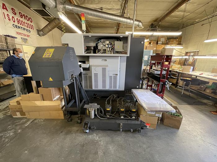 Used 2014 Ganesh CYCLONE 70-TTMY CNC Twin Turret Twin Spindle Live Tooling