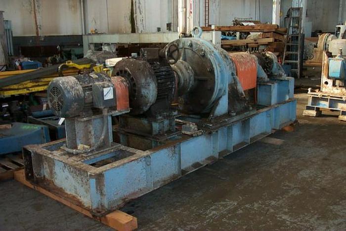 Used Fkc W630 X 3000L Rotary Screen Thickener, Double Barrel #18757