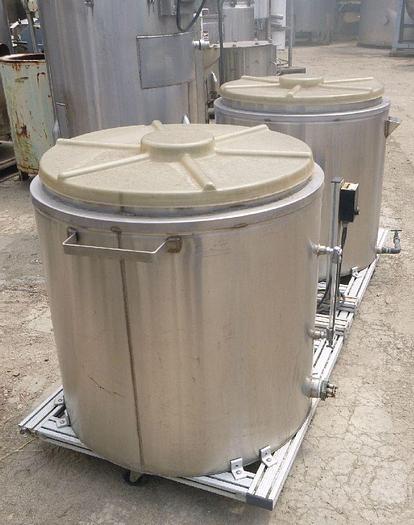 Used Kettle, 100 Gallon, 304 S/st, 38" X 22", Jkt, SB/FT #S744167