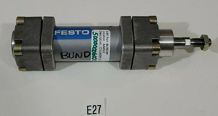*NEW* FESTO DN-32-50 PNEUMATIC CYLINDER 32MM BORE 50MM STROKE + WARRANTY!