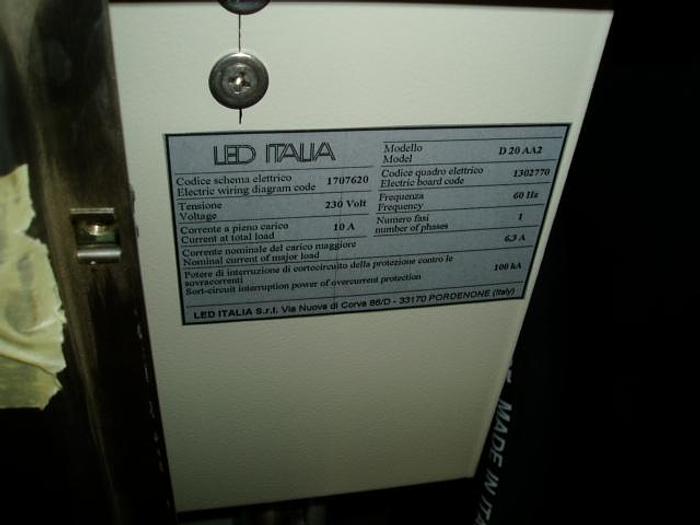 Unused Evaporator, Vacuum, Led Italia, DRY-20, Batch, Unused (10) #S732089
