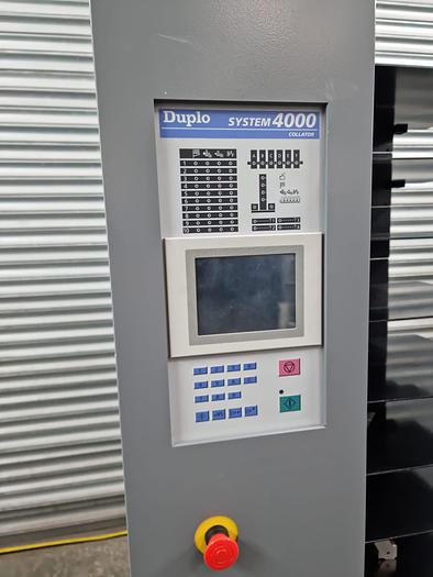 Used Duplo 10/60 Paper Collator 10 station