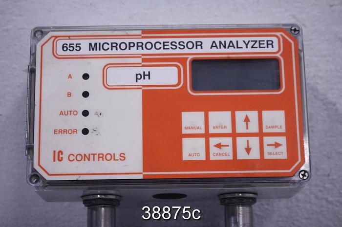 Used IC Controls 655 Microprocessor Analyzer #38875