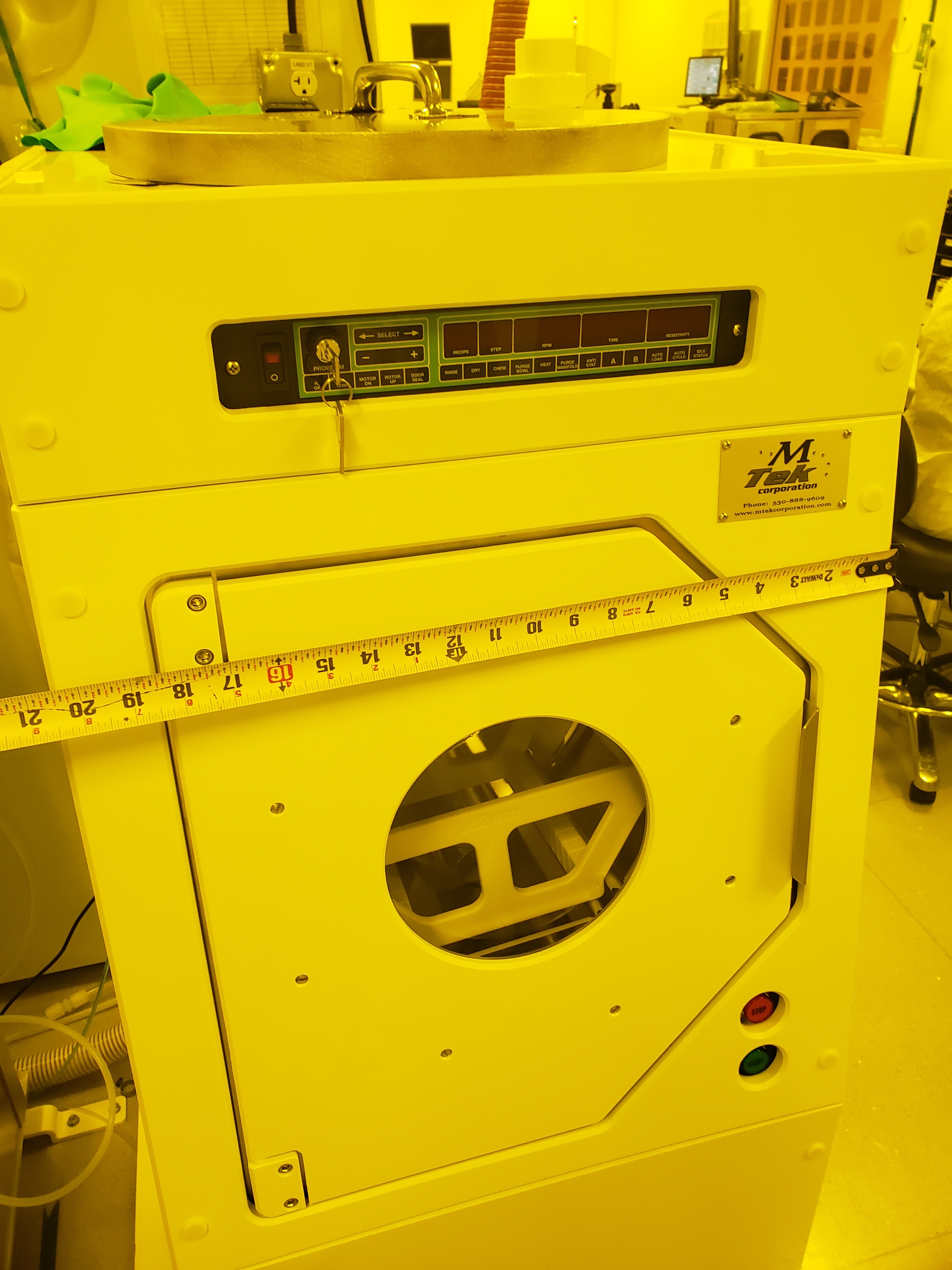 Used Mtek Corp SRD 4300S (single bolt rotor mounting), with digital controller