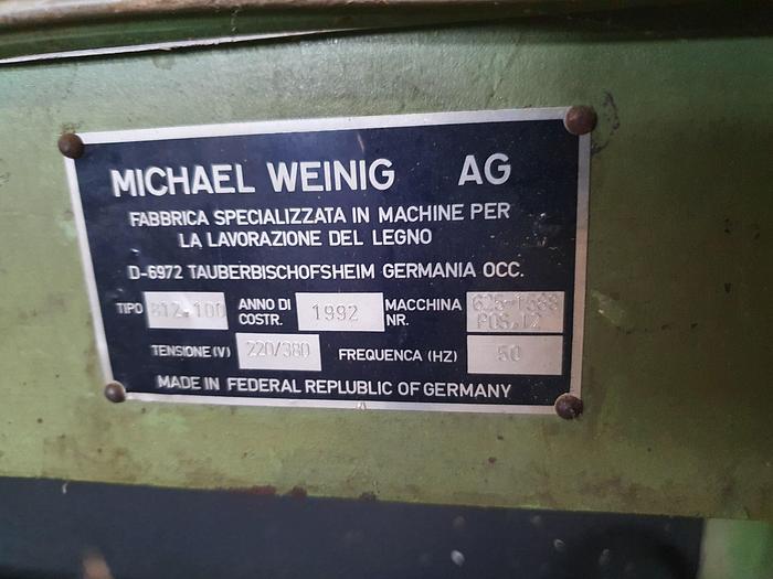 Used Weinig T&G production Linea produzione perline  Hydromat Super 30 B