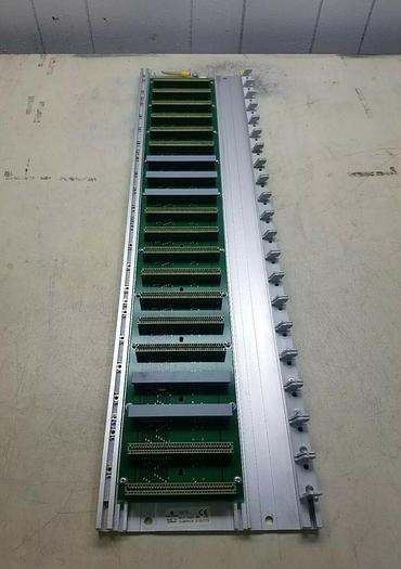Used SCHLEICHER SUBRACK 20 SLOT PLC UBT20 UBT-20 31108400