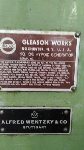 Used Gleason 106