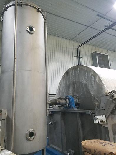 Used Filter, Rotary, Vac, 8' x 10', S/st, Precoat, MecKey Eng. #A743087