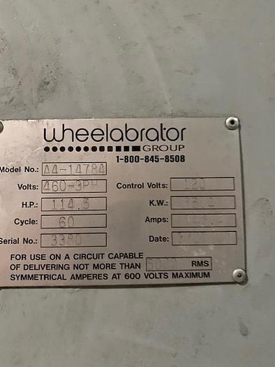 Excellent 2007 Wheelabrator 8 Wheel Mesh Belt