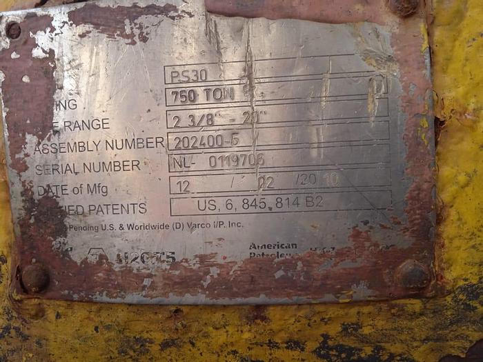 Used National Oilwell Varco NOV ADS-30Q Drawworks with 4 x 1150 HP motors